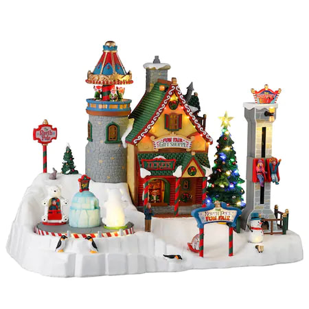Lemax Santa's Wonderland - North Pole Fun Fair - Stock #35019